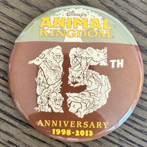 2013 Disney's Animal Kingdom 15th Anniversary Pin/Button